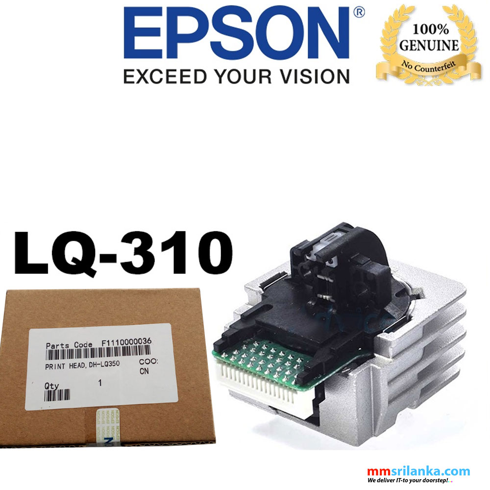 Original Epson Lq 310 Printer Head 6103